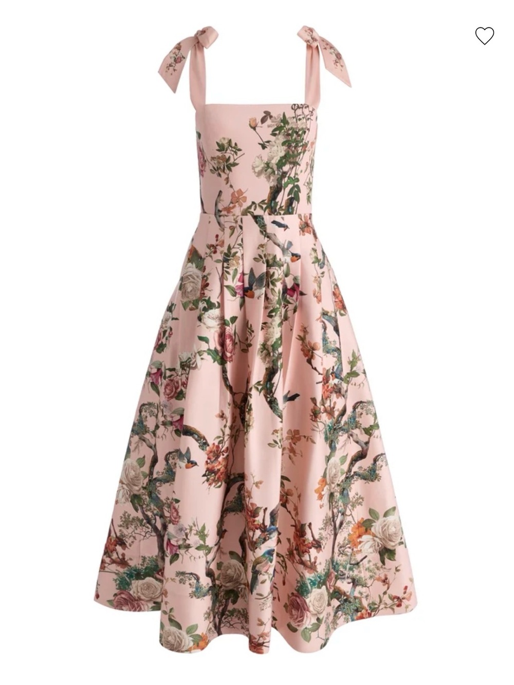 Alice + Olivia sold out -Pink Floral Tie-Shoulder size 10 - Picture 1 of 8